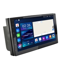 1 + 16/2 + 32 Android 11 GPS navigateur de voiture avec écran tactile 2 Din Radio vidéo Autoradio WIFI BT FM RDS caméra de recul lecteur CD VCD