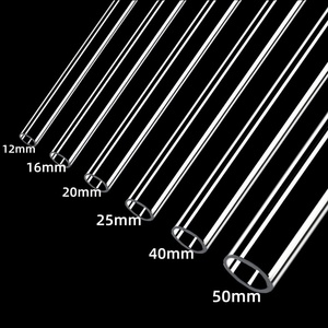 Tubes transparents en plastique PC extrudés de 500 <span class=keywords><strong>mm</strong></span> de longueur, <span class=keywords><strong>prix</strong></span> de gros, diamètre extérieur de 35 <span class=keywords><strong>mm</strong></span>, tube creux, service personnalisé pour usage industriel - Product Image 4