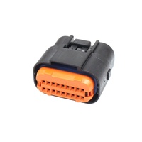 Connecteur automobile étanche MX23A18SF1/MX23A18NF1, boîtier femelle ECU, 18 broches
