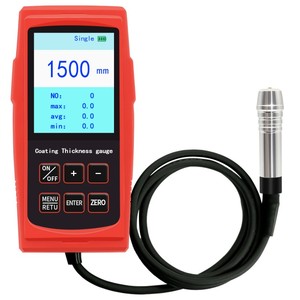 Jauge d'épaisseur de revêtement DR260A pour mesurer l'épaisseur des revêtements non magnétiques sur les surfaces des métaux magnétiques (par exemple, acier, fer) - Product Image 1