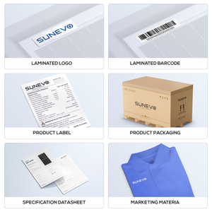 Panneaux solaires Sunevo OEM ODM de type N 470w 480w 490w 500w à contact arrière (BC) avec technologie demi-cellule pour usage commercial - Product Image 6