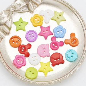 Hot Bán Sao Chất Lượng Cao Tự Làm Nút Xuống Áo Sơ Mi Nút Cho Hàng Thủ Công Hoa Nhựa Polyester Nhựa Nút Cho Trẻ Em - Product Image 3