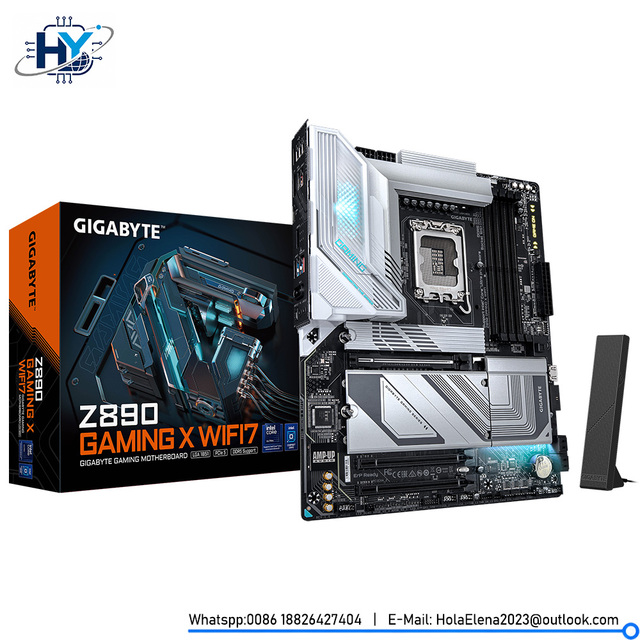 GIGABYTE Intel Z890 GAMING X WIFI7 Desktop ATX Motherboard LGA 1851 Socket New Double Channel DDR5 256GB Package Included