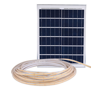 Guirnaldas de Luces LED COB Solares de <span class=keywords><strong>40m</strong></span>, Blanco Cálido, IP65 Impermeables, Batería de 30000mAh, Panel Solar de 25W, Ra90 CRI, Ultra Brillantes - Product Image 4