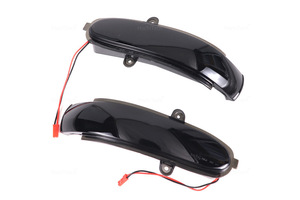 2 clignotants LED dynamiques pour rétroviseurs latéraux <span class=keywords><strong>Mercedes</strong></span>-Benz <span class=keywords><strong>Classe</strong></span> <span class=keywords><strong>C</strong></span> W203 S203 CL203 2000-2007, effet de défilement de lumière - Product Image 5