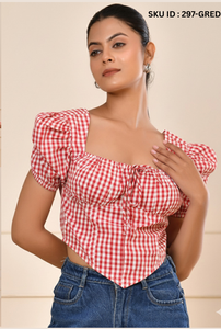 Blusa Elegante Asimétrica con Estampado Floral para Mujer, Ligera y Cómoda, Top Informal de Verano para Picnic o Fiesta - Product Image 2