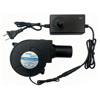 Souffleur Roots Violent 5900 tr/min 9733 12V CC 97mm PBT Électrique OEM avec Contrôleur de Vitesse pour Conduits d'Air, Barbecue, Grill, Fumoir
