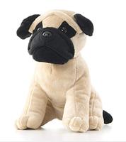 Peluche Chien Maison Animal Peluche Chiens Dalmation Jaune Lab Rottweiler Caniche Cocker Spaniel in Play Dog House Mallette de transport