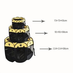 Carrier Tent Fence Indoor Portable Foldable Reptile Playpen with Stainless Steel &amp; Iron Materials Button Closure Windproof - Product Image 4