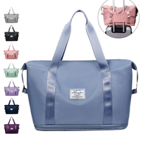 Nouveau sac de sport de voyage personnalisé en gros, sac de yoga pliable, grande capacité, imperméable, de haute qualité, sac de sport de plein air