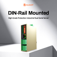 Convertisseur Ethernet HUAIOT E702 RS485 vers Modbus, passerelle Modbus RTU vers TCP, serveur de périphériques série, montage sur rail