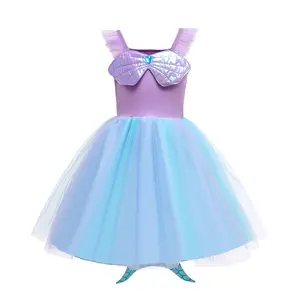 K22-disfraces de cumpleaños para niñas pequeñas, vestido de fiesta de diseño de princesa, venta al por mayor