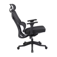 Chaise de bureau de direction moderne de luxe en maille à dossier haut, ergonomique, pivotante et réglable pour salle de conférence - Vente en gros