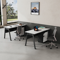 Bureau d'écriture individuel, bureau blanc, table de bureau, prix, table de travail, bureau de studio