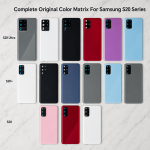 Cache-batterie et panneau arrière en verre pour Samsung Galaxy S20 S20Plus S20Ultra – Remplacement de la coque arrière en verre – Prix de gros en vrac - Product Image 2