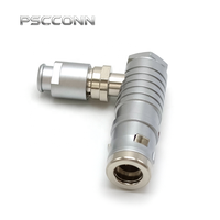 Connecteur auto-bloquant push-pull 4 broches de qualité industrielle série K PSCCONN, BFHG.0K.304.CPARC52Z, BFHG.1K.304.CPARC72Z