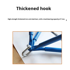 축산농장 소 산후 마비 환자용 스테인리스 스틸 지지대 - 신형 내구성 소 건강 관리용 - Product Image 2