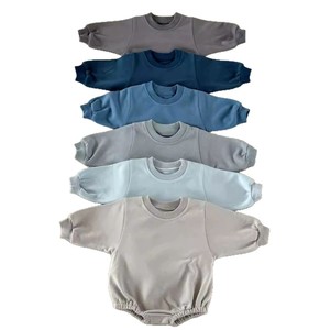 Mono Clásico de Algodón con Cuello y Etiqueta <span class=keywords><strong>para</strong></span> Bebés Recién <span class=keywords><strong>Nacidos</strong></span>, Unisex, <span class=keywords><strong>para</strong></span> Primavera, Otoño e Invierno - Product Image 5