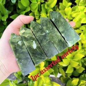 Commercio all'ingrosso Xiuyan punto di giada <span class=keywords><strong>pietra</strong></span> curativa FengShui cristallo ornamento regalo altri oggetti artigianali di cristallo dalla cina, circa 13-15 pz/kg - Product Image 5