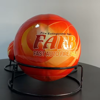 Boule extincteur ergonomique légère et facile à saisir pour une opération de lancer manuel d'urgence instantanée