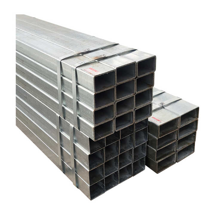 Hot Dip Galvanized Square Rectangular Steel Pipe Heavy Duty Anti-Rust ...