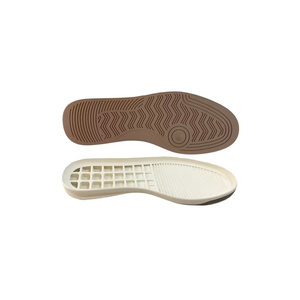 Semelle de chaussure pour homme en PVC antidérapante, résistante à l'eau, durable pour un usage quotidien, offrant une adhérence équilibrée, une base stable et lisse - Product Image 1