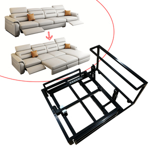 XD Seat Recliner Sofa <strong>Bed</strong> <strong>Frame</strong> Telescoping Mechanism <strong>Foldable</strong> Metal Furniture Pull Out Sofa <strong>Bed</strong> Mechanism <strong>Frame</strong> for Bedroom - Product Image 3