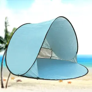 Lều Che Nắng Chống Tia UV Gấp Được Ngoài Trời Chất Lượng Cao Lều Bãi Biển Bật Lên Bãi Biển Có Mái Che