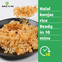 Customization China Style Health Low Sugar Low Gi Fat Calorie Halal Spicy Sauce Instant Ready to Eat Konjac Flour Rice
