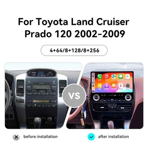 16.8 ''roadnavi xe máy nghe nhạc đa phương tiện cho Toyota Land Cruiser Prado 120 2002 2009 <span class=keywords><strong>Android</strong></span> Carplay GPS NAVI 4 gam 360 - Product Image 4