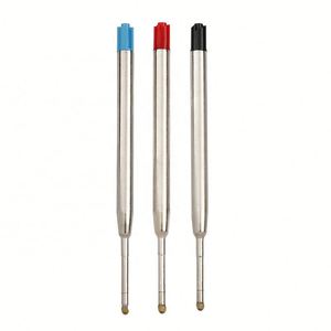 New Sports Metal 1.0mm Blue/Red Black Ballpoint Logo <b>Ink</b> <b>Roller</b> Pen Refill 9.8cm Promotional Multi-Functional Novelty - Product Image 1
