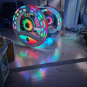 Venta caliente portátil 2 ruedas 360 grados Control remoto al aire libre Rolling Car Games Machine con Flash para la venta - Product Image 5