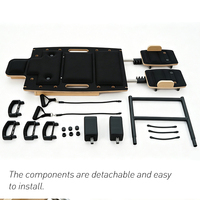 Machine de Pilates pliable et portable, planche coulissante compacte, équipement d'entraînement à domicile pour appartements