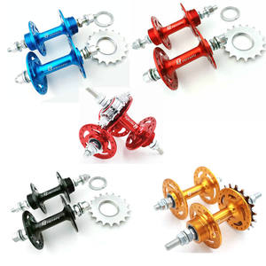 Feiyafu – Moyeux de vélo en aluminium 20, 24, 32, 36 trous, jeu de roues avant pour vélo à pignon fixe avec caches d'axe et accessoires - Product Image 1