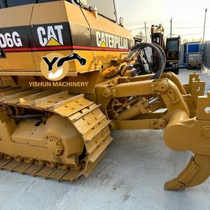 Bulldozer d'occasion puissant à <span class=keywords><strong>prix</strong></span> avantageux en stock usine Yishun – Bulldozer sur chenilles CAT d'occasion, modèles CATD6G et CATD10 en promotion - Product Image 5