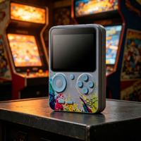 Console de jeu portable G5 avec grand écran de 3,0 pouces, 500 jeux classiques intégrés, mini TV rétro haute définition, jeu vidéo portable