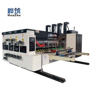 Tốt <span class=keywords><strong>flexo</strong></span> máy in slotter ROTARY Die Cutter với Stacker nhỏ Máy in mini slotter in ấn Báo Chí cho hộp trái cây nhà sản xuất - Product Image 3