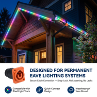Multifunktionale LED-Anzeigebildschirme 3-Pin-Verbindungskabel Datenverbindungsleitungen Luftfahrtstecker