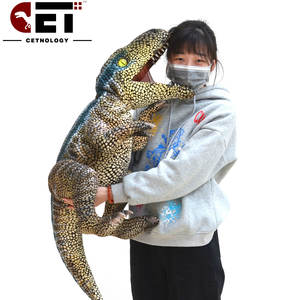 Marioneta de Mano de Dinosaurio Animatrónico Realista, Resistente al Agua, para Parques de Diversiones, Velociraptor, <span class=keywords><strong>Triceratops</strong></span> - Product Image 3