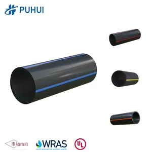 Bestseller 1,25 MPa Polyethylen 6 Zoll Tube Black Underground Hdpe Wasser versorgungs rohr