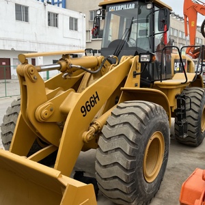 中古高品質中古猫966Hフロントローダー日本オリジナルパワフル油圧猫966Hキャタピラーホイールローダー装置 - Product Image 4