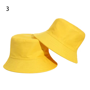 <b>Dropshipping</b> Products Portable Double-sided Anti-UV Wide Brim Foldable Summer Lightweight Bucket Hat for Men Women - Product Image 4