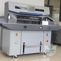 Guillotina Industrial de Gran Formato A0/A2/A3/A4 de 920 mm con Motor Hidráulico Automático Controlado por PLC para Corte de Papel de Alta Resistencia