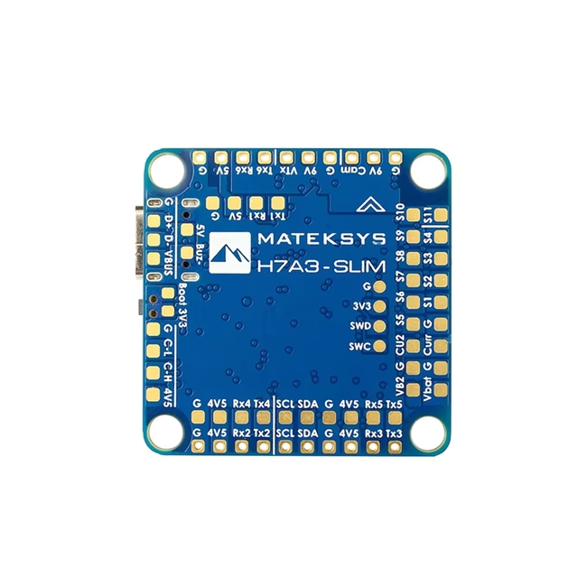 Matek MATEKSYS H7A3-SLIM STM32H7A3RIT6 Flight Controller 2~8S LiPo RC FPV Long Range Racing Drone Built-in ICM42688P ABS