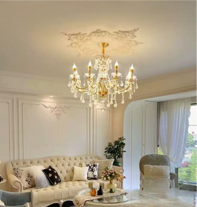 Lustre en cristal de style français, luxe léger - Product Image 5