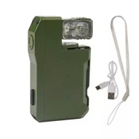 Lampe de travail portable G5 LED mini, en alliage d'aluminium, rechargeable par USB, pour la randonnée nocturne, les pannes de courant et les situations d'urgence