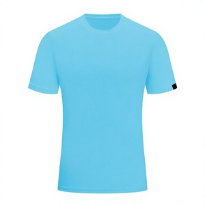 Camisetas de Manga Corta para Hombre, Diseño Moderno, Color Sólido, 100% Algodón, Secado Rápido y Transpirables, Temporada de Verano - Product Image 1