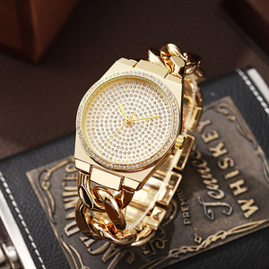 Nouvelle montre pour homme avec bracelet en acier ciel étoilé et diamants, cadran entièrement serti de diamants, bracelet ajouré, fabricant de <span class=keywords><strong>montres</strong></span> pour homme - Product Image 1