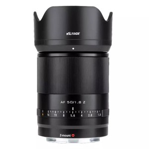 Objectif <span class=keywords><strong>plein</strong></span> <span class=keywords><strong>format</strong></span> Viltrox 50mm F1.8 à focale fixe, 9 lamelles, grossissement 0.21x, 360g, pour monture Z - Vente en gros DF - Product Image 1