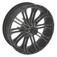 Rines de Motocicleta INCA Personalizados, Nuevos, de Aluminio 6061, Estilo 3D, Negros, para HD V-rod, Night-rod, Muscle, VRSCB